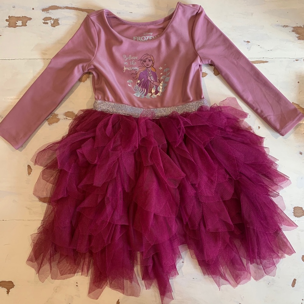 Little girls Frozen dress
